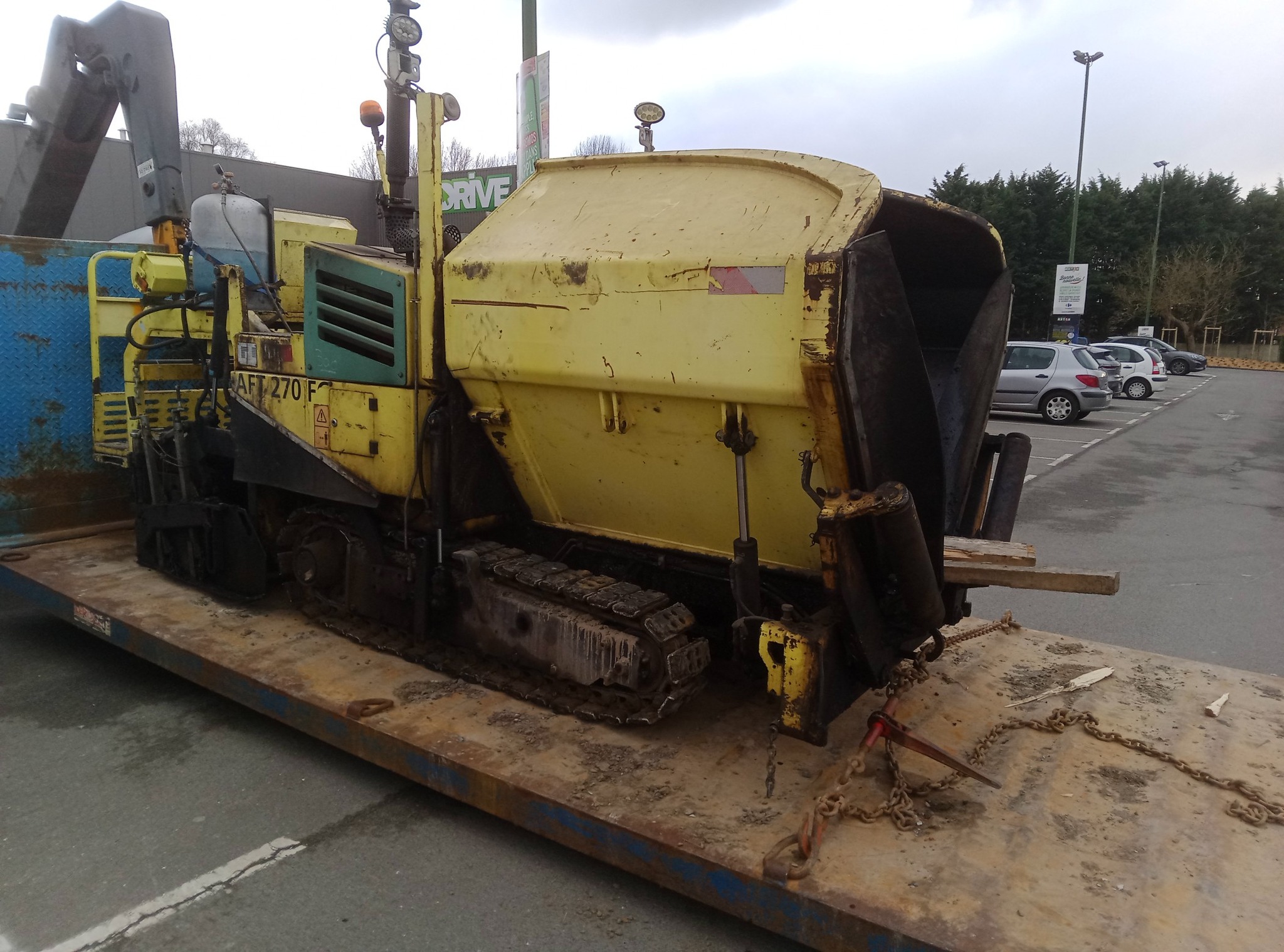 photo d'engin de travaux publics